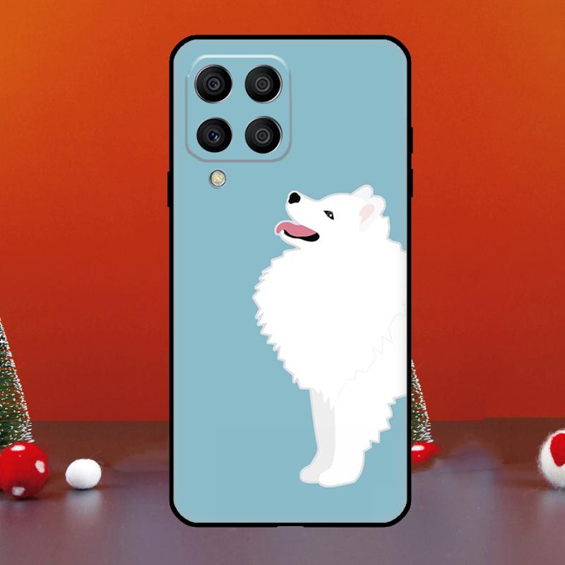 Чехол для Samsung Galaxy M52 M32 M12 M11 M21 M31 M13 M33 M35 M53 M55 M15 M14 M34 M54 M06 M16 с изображением японского шпица