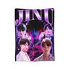 Покрывало для одеяла Jinu K-Kpop D-Demon H-Hunters Фланелевые пледы Летнее кондиционирование Портативное Мягкое Теплое Постельное покрывало
