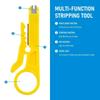 Mini Pocket Portable Wire Stripper Knife Crimper Pliers Crimping Tool Cable Stripping Wire Cutter Crimpatrice Tool Parts