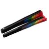 1 Set Folding Fan Easy Open LGBT Pride Rainbow Fan Portable Cooling Hand Fan for Festivals Dance Parties Events