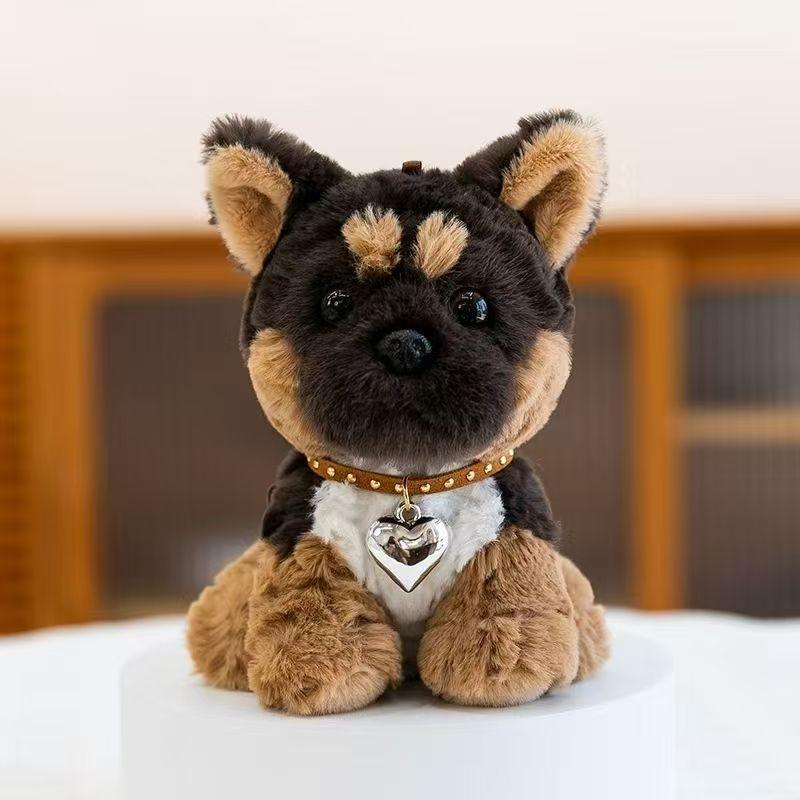 Милая имитация собаки кукла хаски щенок кукла плюшевая игрушка детский подарок на день рождения для девочки