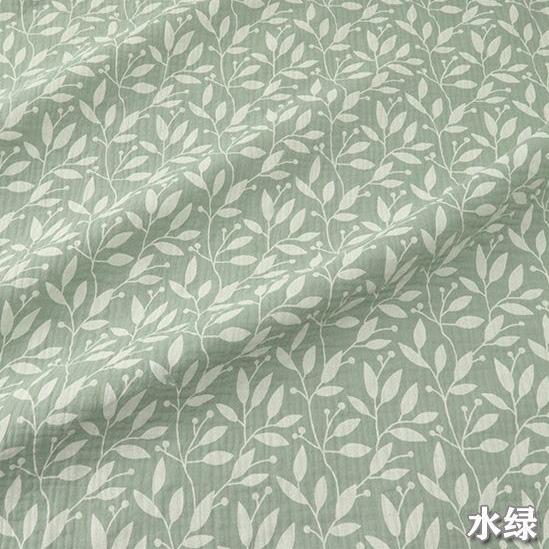 Высококачественная хлопковая креповая ткань, двусторонняя ткань с эффектом муслина (seersucker), для рукоделия, шитья, пэчворка, одеял, наволочек, одежды, пижам для малыша