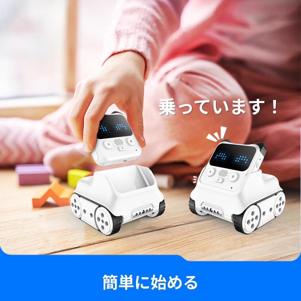 Makeblock Robot Toy Codey Rocky Electric Interactive Emo Robot Electronic Module Scratch Python Coding Programming Toy Elementary School STEM