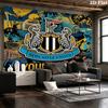 Custom Name Newcastle UnitedPrinted Tapestry – Wall Hanging for Bedrooms, Dorms, and Home Decor