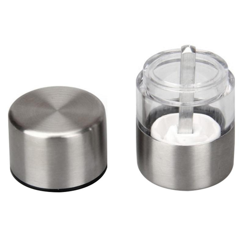 1 шт. кухонная ручная мельница из нержавеющей стали для соли и перца портативная мельница