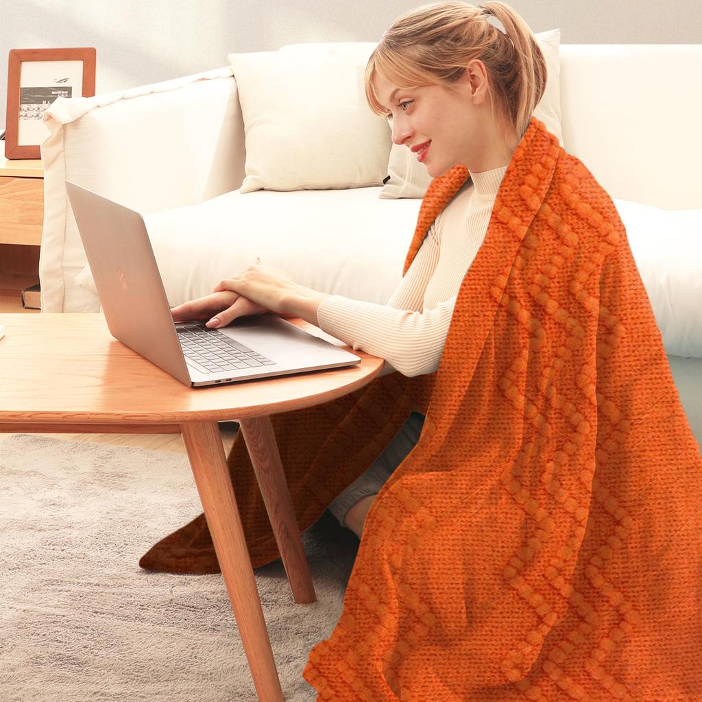 127 * 152см Покрывало на диван, Винное покрывало, Кондиционирующее покрывало, Постельное полотенце для проживания в семье, Покрывало для сна, Вязаное покрывало