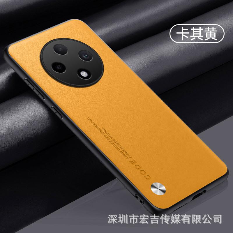 Подходит для OPPO A6S однотонный простой кожаный чехол для мобильного телефона A5PRO бизнес-кожаный узор всесторонне защитный A80 ультратонкий противоударный чехол