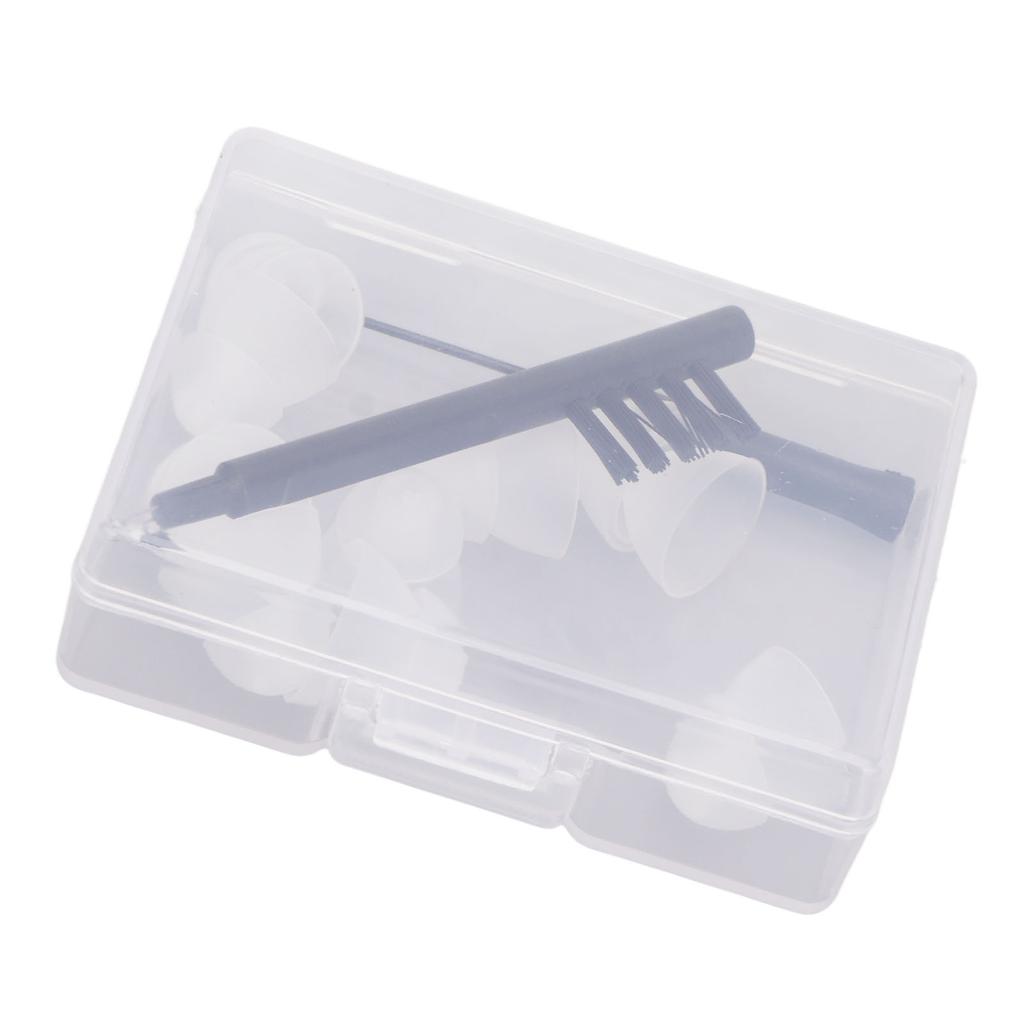 Силиконовые купола для слухового аппарата, набор берушей, профессиональная щетка для чистки слухового аппарата, вентиляционное отверстие