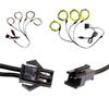 1 To 2/3/4/5/6/7 Splitter Connector For EL Wire Electroluminescent Light Conected With Inverter Cable LED Neon Light Wiring