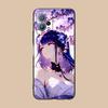 Игровой чехол GI Raiden Shogun из матового ТПУ для мобильного телефона Huawei P60 P50 P40 P30 P20 P10 P9 P8 Pro Lite Plus, цветная печать