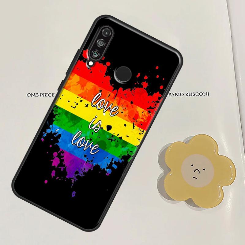 Gay Pride Flag For Huawei Nova Y60 Y70 Y90 Y61 Y91 3i 7i 8i 11i Nova 11 9 10 SE P20 P40 Lite P30 Pro Case