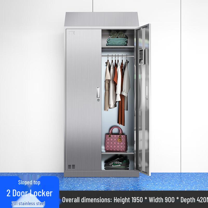 WEZHO Stainless Steel Storage Locker