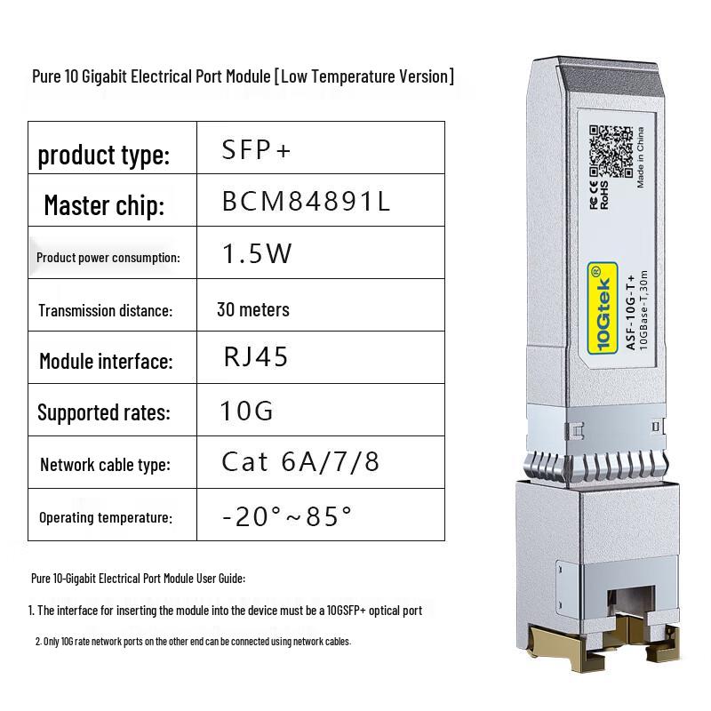 Оптические трансиверные модули 10G SFP+ WanZhaoTong