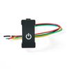 Modified Switch Car Fog Lights LED DRL Radar Recorder Fan Wheel Heated Power Push Button Switch for Iveco Daily Accessories