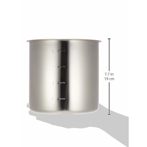 EBM 18-8 Kitchen Pot/Stock Pot, 18cm, Handleless