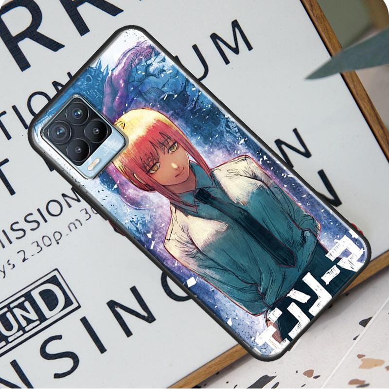 Чехол с изображением бензопилы «Человек ужасов» в стиле аниме для Realme GT Neo 2 GT Master C21 C3 8i 7 8 Pro, чехол для OnePlus 9R 8T Nord2 9 Pro