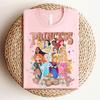 Женская футболка Princess Belle Comfort Colors Четыре сезона Унисекс и Женская Чистый Хлопок Повседневная Мода Ретро Одежда