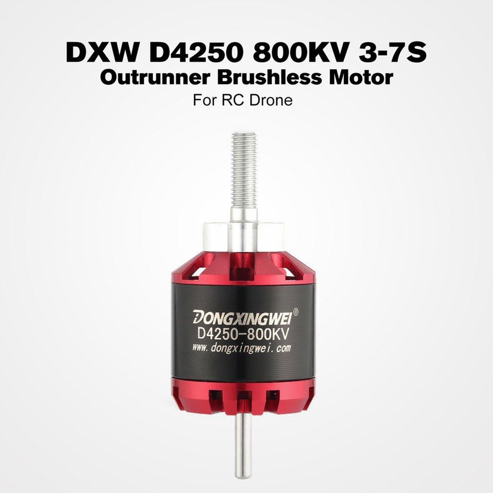 Hot DXW D4250 800KV 3-7S Brushless Motor For RC FPV Fixed Wing Drone Airplane Parts Aircraft Quadcopter Multicopter Accessories