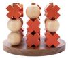 Tic Tac Toe - 3 D - Jeu du Morpion en Bois - XO game -Logique Ambiance - Jeu en bois Ecologique- 2 joueurs - 350420 - Taille L