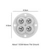 Wheel Skate Cabinet Swivel Caster Caster Wheel Universal Pulley Furniture Caster Universal Wheel
