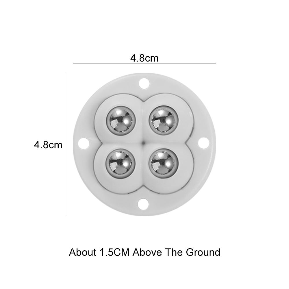 Wheel Skate Cabinet Swivel Caster Caster Wheel Universal Pulley Furniture Caster Universal Wheel