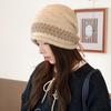 Adjustable Drawstring Women's Beanie Slouchy Fit Drawstring Knit Cap New Slouchy Beanie  Outdoor