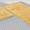 Комплект из 2 очень больших противней из анодированного алюминия размером 60x40 см. Прочный противень для выпечки, хлеба и приготовления праздничных блюд.
