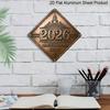 2D Flat - 1pc Vintage 2026 Limited Edition Collectible Gift for Father | Vintage Metal Aluminum Sign, Suitable for Study, Office, Entryway, Hallway