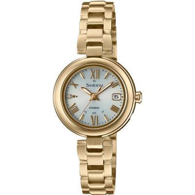 SHEEN SHW-7100TG-7AJF [SHEEN Радиоуправляемая модель Водонепроницаемость 10 атм Женские Маленький Титановый Браслет]