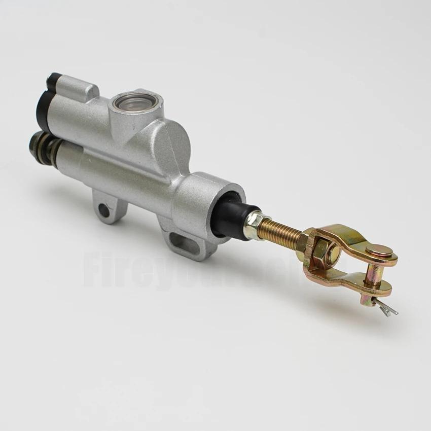 Мотоциклетный задний тормозной ножной гидравлический тормозной насос для Suzuki Kawasaki Yamaha Refit задний тормозной главный цилиндр насос складной