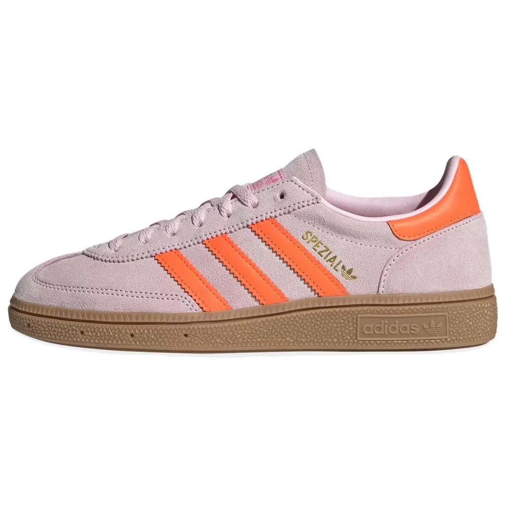 Adidas Originals HANDBALL SPEZIAL Comfortable Abrasion Resistant Low top Training Shoes Women's Pink (Unisex) Training Shoes