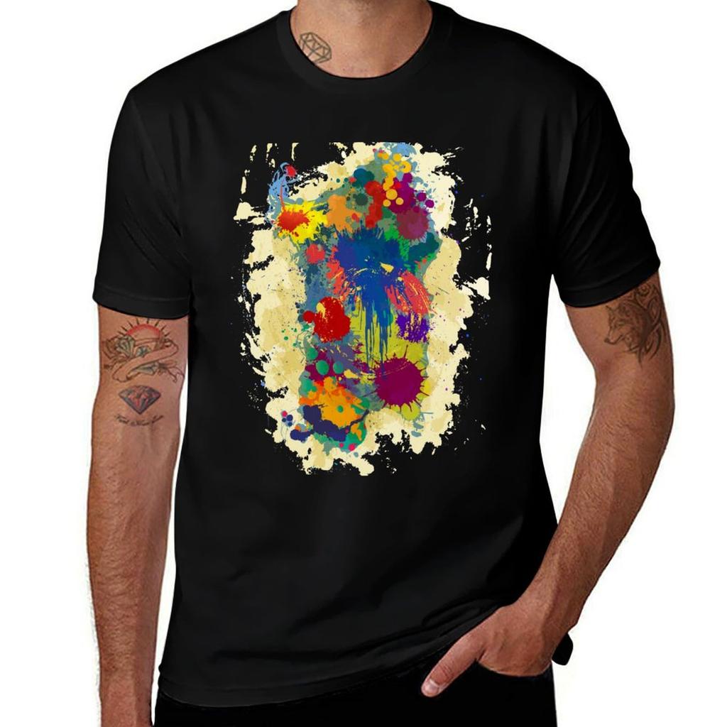 Sardinia Color Ink Tshirt Basic All Season Solid Tshirt