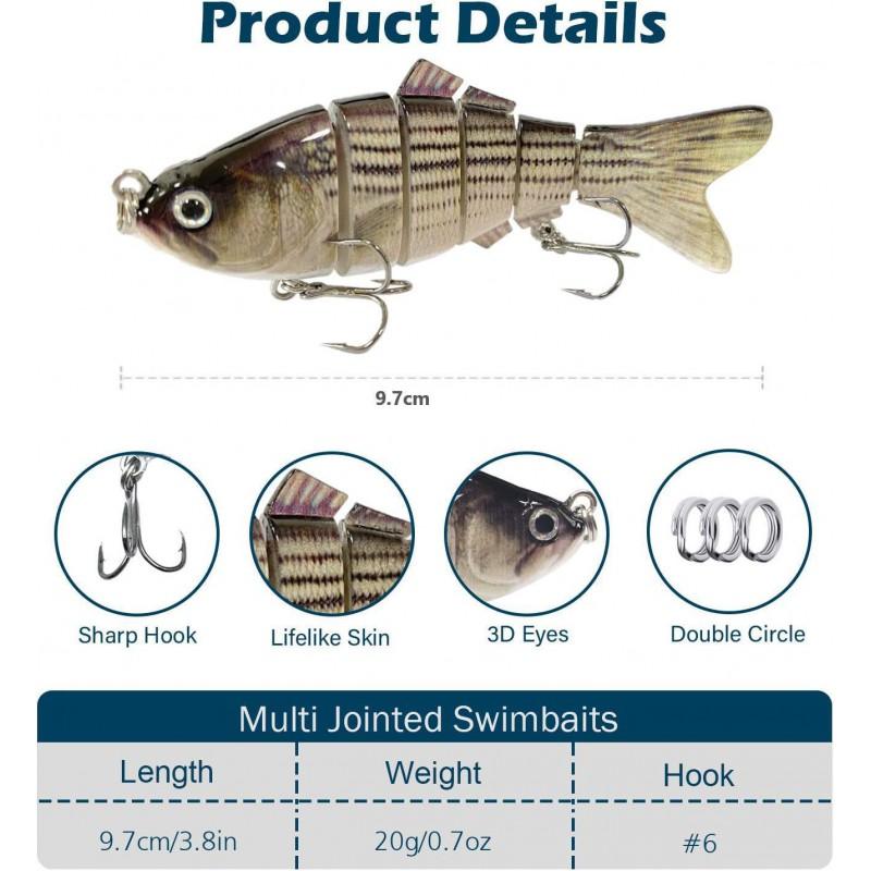 300pcs Fishing Lures Set Freshwater Saltwater Bass Trout Walleye Tackle Kit