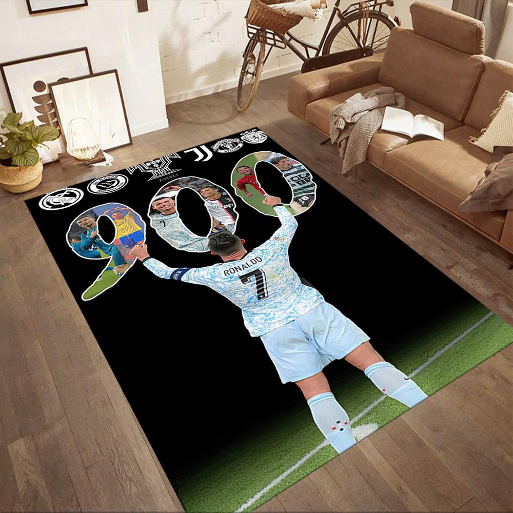 Cristiano Ronaldo Carpet Perfect For Playrooms Study Room Dining Room Game Room Antislip Carpet Office Home Decor Best For Christmas
