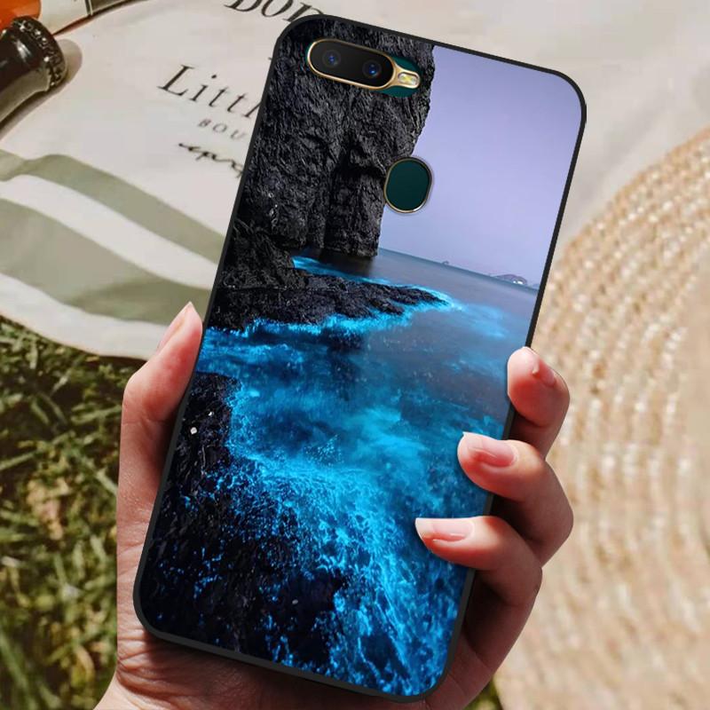 Чехол для OPPO A5S 6.2" Мягкий силиконовый ТПУ Задняя крышка телефона Для Oppo A5s CPH1909 AX5S Чехлы Oppo AX7 A7 Бампер Fundas Coque Оболочка