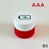 Ящик для хранения батареек типа M-AAA/AA (Батарейки в комплект не входят) Контейнер для батареек Держатель для батареек Герметичный Водонепроницаемый Портативный Домашний Декор