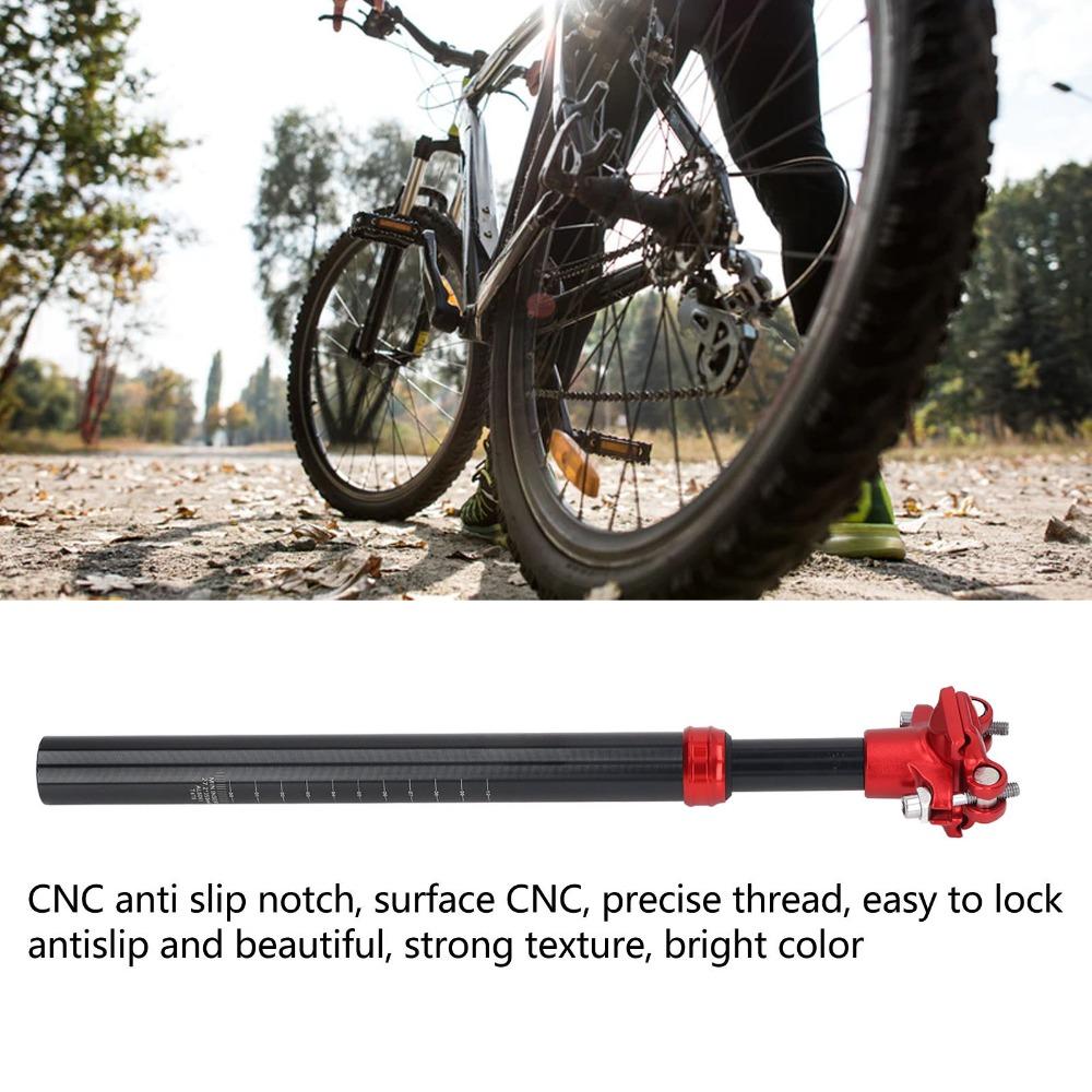 27.2 X 350mm Bike Seatpost Kit  Bike Saddle Height Adjustment