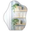 Telarana Full Body Wall Standing Silver Cloud Shaped 45 X56 CM Mirror, Mirror, Full-length Mirror, Hanging, Mirror, Plated, Mirror, Irregular,