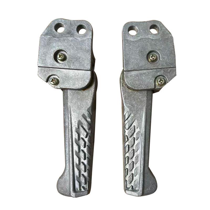 Aluminum Alloy Spring-back Foot Pegs for SYM S9, Kymco K-XCT Motorcycles