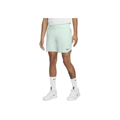 Court Dri-FIT Slam Logo Print, средняя посадка, облегающие, на шнурке, удобные спортивные шорты, мужские шорты Emerald-Ice DX5532-346