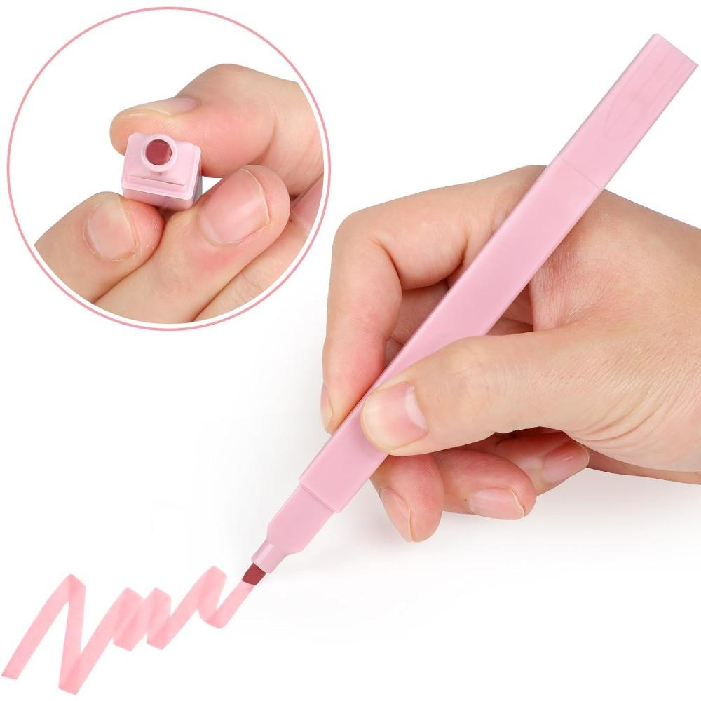 12pcs Bible Highlighters, Bible Highlighters No Bleed, Pastel Highlighter Set, Cute Highlighters, No Bleed Bible Highlighters Pastel (12 Color)