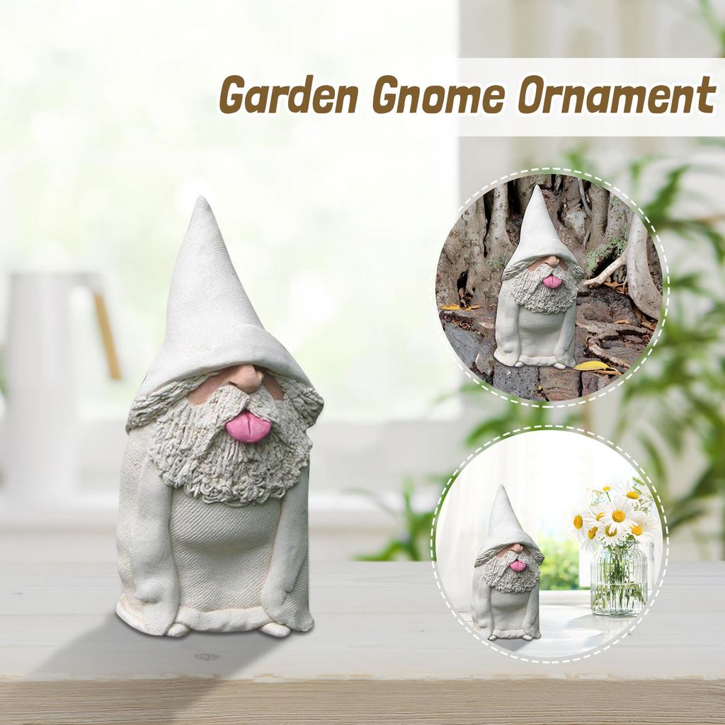 Языковой гном Садовый гном для украшений в помещении или на открытом воздухе