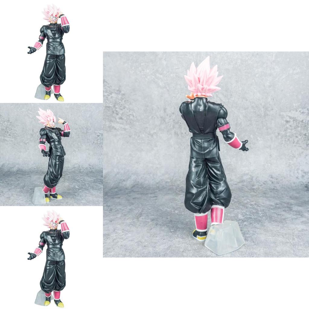 Dragon Ball Super Saiyan Rose Pvc Figure With Spinning Pose For Collectors And Display