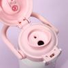 Cute Cartoon Insulated Cup 400ml Baby Water Bottle New Vacuum Cup  for Office Workers