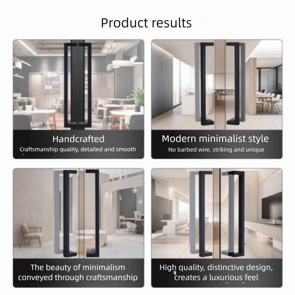 Stainless Steel Thickness Handle 60 Cm Length Glass Door Handle Door Handle Wooden Door Metal Door