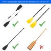 4pcs Universal Kayak Paddle Drip Rings for Kayak Canoe Paddles