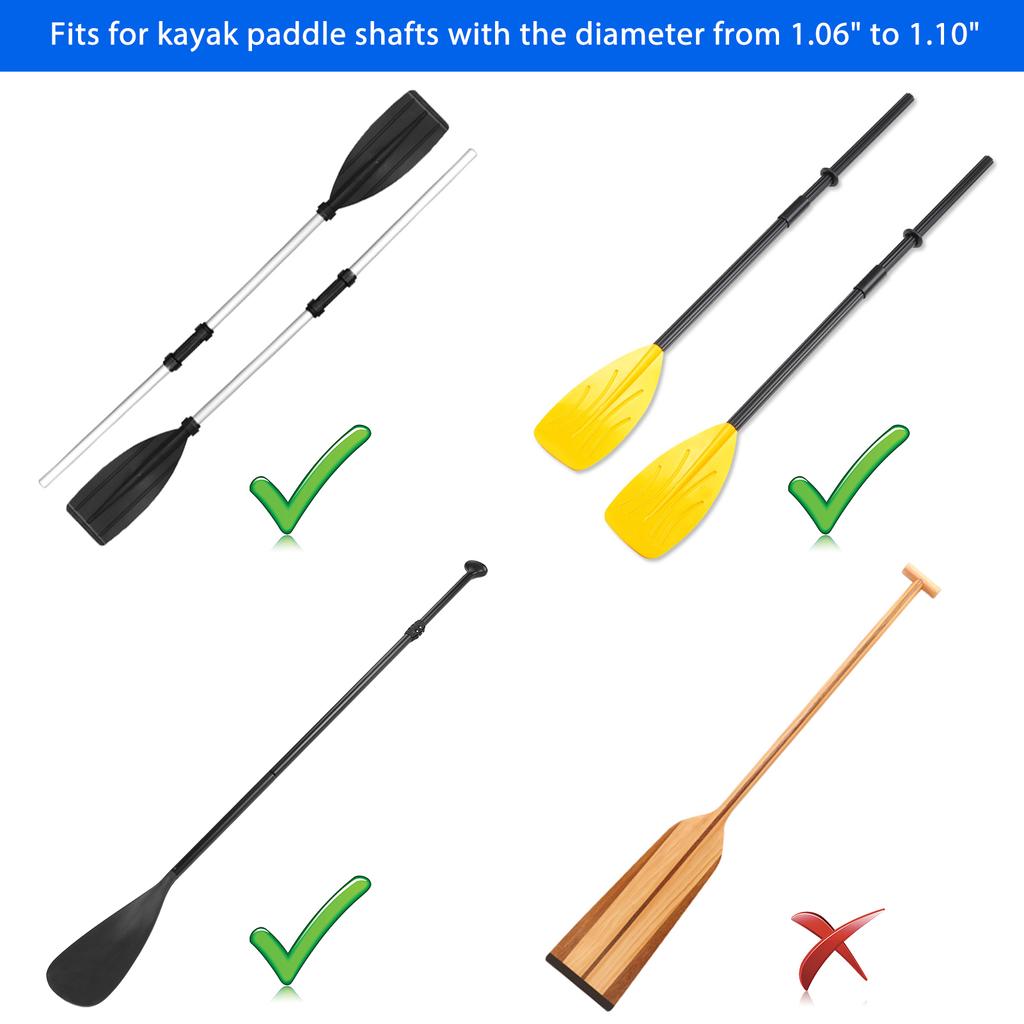 4 шт. Кольца для капель весла для каяка, универсальные кольца для капель весла для каяка, весла для каноэ, водные виды спорта для серфинга, катания на лодках