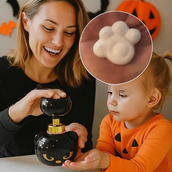 1/2/3 шт. Дозатор пены для мыла в форме кошки, дизайн черного котенка, многоразовый дозатор для мыла, декор для ванной комнаты для любителей кошек