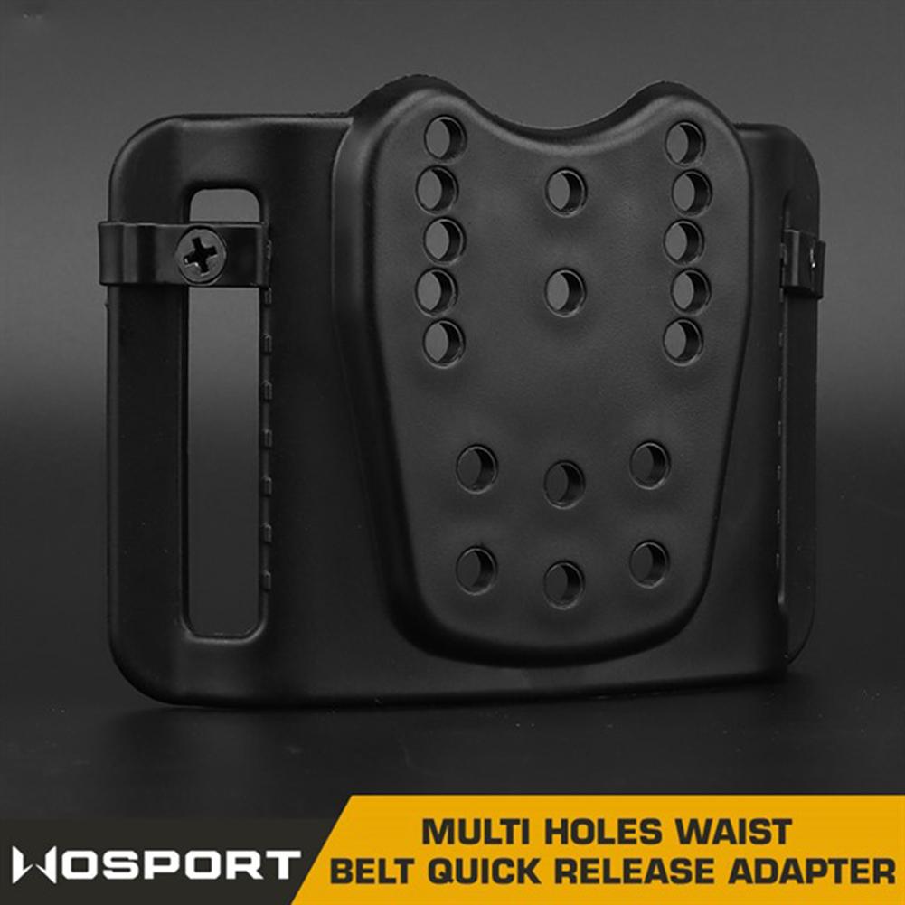 Нейлоновый многодырочный поясной адаптер-кобура, износостойкий, регулируемый, универсальный поясной ремень, адаптер быстрого извлечения, аксессуары