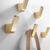 Dooroom Brass Bearing Hooks Bathroom Indoor Kitchen Hall Wall Clothes Hooks Wall Hangings Row Hooks Nordic Style